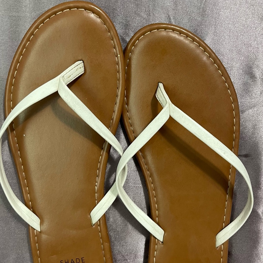 White Sandals
